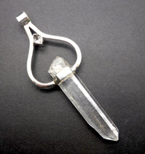 Load image into Gallery viewer, Star Chakra Pendant | Laser Lemurian Quartz, Herkimer Diamond | 925 Sterling Silver | Physical Manifestation in tune with Universe | Crystal Heart Melbourne Australia since 1986