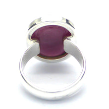 Load image into Gallery viewer, Ruby Ring Large Cabochon | 925 Sterling Silver | Leo Star Stone | Crystal Heart Melbourne Australia Alternative Megastore since 1986