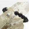 Black Onyx Gemstone Charm Bracelet | Tree of Life or Pentacle in 925 Sterling Silver | Crystal Heart Melbourne Australia since 1986