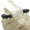 Black Onyx Gemstone Charm Bracelet | Tree of Life or Pentacle in 925 Sterling Silver | Crystal Heart Melbourne Australia since 1986