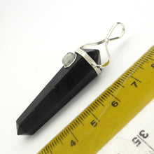 Load image into Gallery viewer, Black Tourmaline Pendant with Moonstone