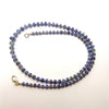 Tanzanite Necklace Faceted Beads | 925 Sterling Silver Findings & Spacer Beads | Transforms stress into Joy with Beauty  | Mt Kilimanjaro | Crystal Heart Melbourne Australia since 1986