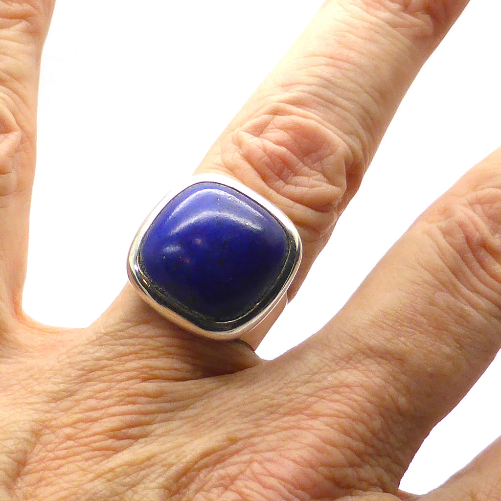 Ring Lapis Lazuli | Lovely Colour | 925 Sterling Silver| Unisex | Crystal Heart Melbourne Australia since 1986