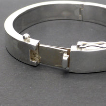 Load image into Gallery viewer, Cuff Bracelet | 925 Heavy Sterling Silver | Crystal Heart Melbourne Australia since 1986
