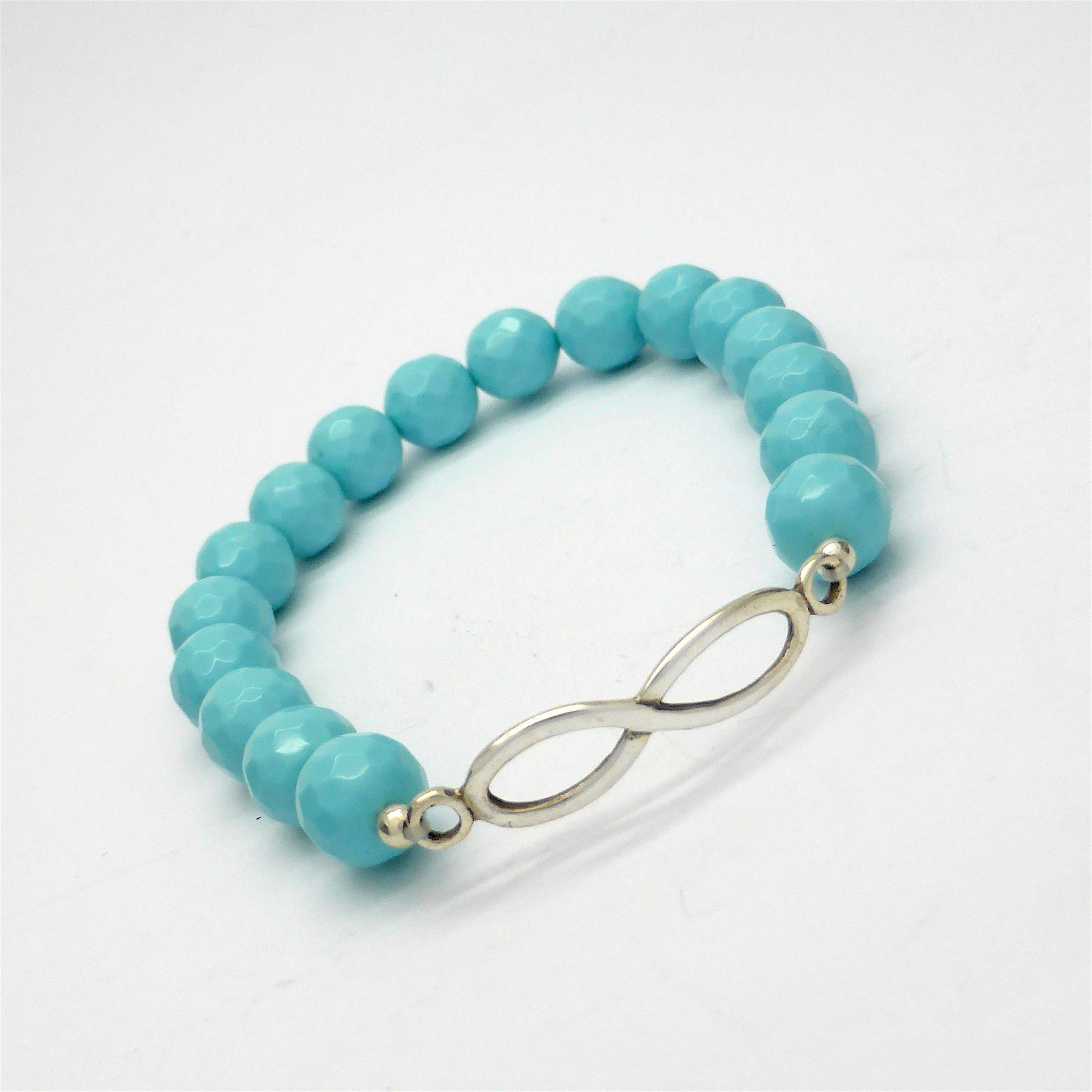 Infinity bead hotsell bracelet