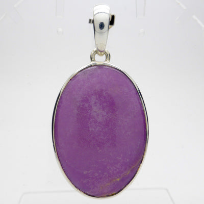 Phosphosiderite Pendant | Oval Cabochon | 925 Sterling Silver | Iron Phosphate | Higher Heart & 3rd Eye centre | Crystal Heart Melbourne Australia since 1986