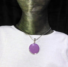 Load image into Gallery viewer, Phosphosiderite Pendant | Round Cabochon | 925 Sterling Silver | Iron Phosphate | Higher Heart &amp; 3rd Eye centre | Crystal Heart Melbourne Australia since 1986
