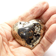 Load image into Gallery viewer, Pyrites Heart, medium