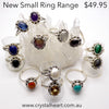 Ring Lapis Lazuli | Oval Cabochon | Detailed 925 Sterling Silver | Smaller Style | Size 5,6,7,8,9,10 | Crystal Heart Melbourne Australia since 1986