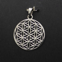 Load image into Gallery viewer, Seed of Life Pendant | 925 Sterling Silver | Meditation Mandala | Essence of the Flower | Crystal Heart Melbourne Australia since 1986