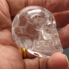Load image into Gallery viewer, Crystal Skull | Hand Carved Rock Crystal | Expand Consciousness | deeper spiritual meanings | Crystal Heart Melbourne Australia since 1986