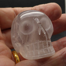 Load image into Gallery viewer, Crystal Skull | Carved Selenite Gemstone | Skulls symbolise deeper more eternal truths | Selenite is Angelic Consciousness | Crystal Heart Melbourne Australia since 1986