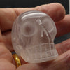 Crystal Skull | Carved Selenite Gemstone | Skulls symbolise deeper more eternal truths | Selenite is Angelic Consciousness | Crystal Heart Melbourne Australia since 1986