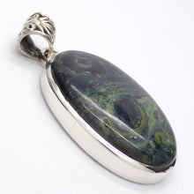 Load image into Gallery viewer, Pendant Star Galaxy Stone | Oval Cabochon | 925 Sterling Silver | AKA Kambaba Jasper | Madagascar | S.Africa | Peace &amp; Connection | Crystal Heart Melbourne Australia since 1986