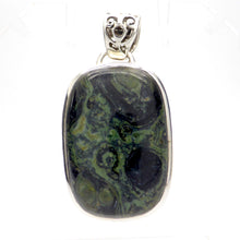 Load image into Gallery viewer, Pendant Star Galaxy Stone | Oblong Cabochon | 925 Sterling Silver | AKA Kambaba Jasper | Madagascar | S.Africa | Peace &amp; Connection | Crystal Heart Melbourne Australia since 1986