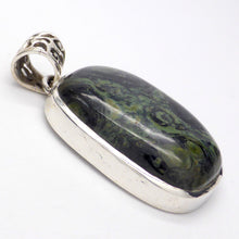 Load image into Gallery viewer, Pendant Star Galaxy Stone | Oblong Cabochon | 925 Sterling Silver | AKA Kambaba Jasper | Madagascar | S.Africa | Peace &amp; Connection | Crystal Heart Melbourne Australia since 1986