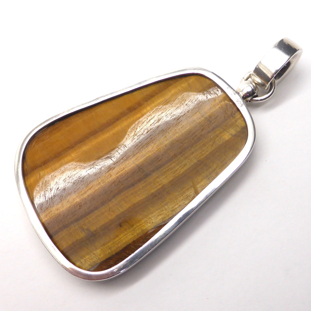 Tiger Eye Pendant Monkey Carving | 925 Silver