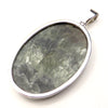 Seraphinite Pendant Oval Cabochon | 925 Sterling Silver | Clinochlore | Energise Unlobck Regenerate | Chronic Fatigue | Birthing | Crystal Heart Melbourne Australia since 1986