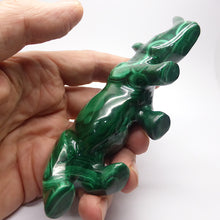 Load image into Gallery viewer, Malachite Rhino Carving | Congo | Lovely Colour and Markings | Primitive Shamanic Appeal | Crystal Heart Melbourne Australia since 1986