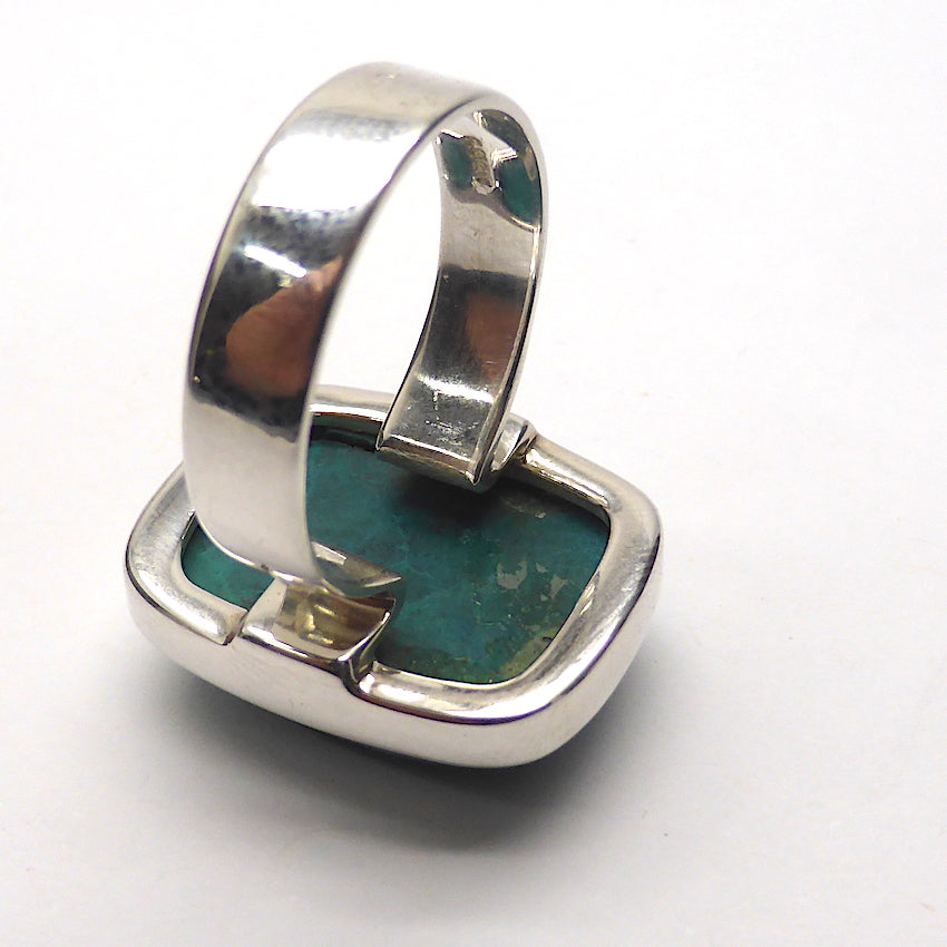  Chrysocolla Cabochon | US Size 9 | 925 Sterling Silver | reduced price | Crystal Heart Melbourne Australia since 1986