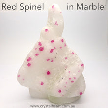 Load image into Gallery viewer, Red Spinel Crystals in Quartz Matrix | Beautifully formed | Abstract Scupture | Crystal Heart Melbourne Australia since 1986