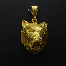 Load image into Gallery viewer, Wolf Head Pendant Ring and Pendant, 925 Silver kt