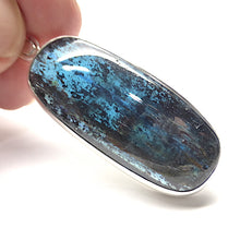 Load image into Gallery viewer, Green or Teal Kyanite Pendant | Ocean Kyanite | 925 Sterling Silver Besel | Uplift and protect the Heart | Taurus Libra Aries Gemstone | Genuine Gems from Crystal Heart Melbourne Australia since 1986