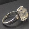 Ring Tibetan Herkimer Diamond | Claw set | 925 Sterling Silver | US Size 9 | AUS Size R1/2 | Genuine Gems from Crystal Heart Melbourne Australia since 1986