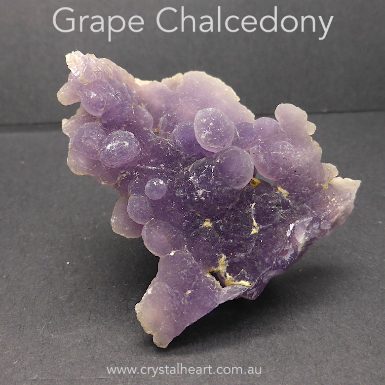 Purple Grape Chalcedony Cluster 2