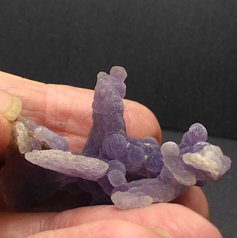 Purple Grape Chalcedony Cluster 2