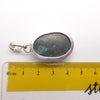 Pendant Shattuckite Oval Cab |  925 Sterling Silver | Surfer's Wave Pattern in Silver breaking over |  Genuine Gems from Crystal Heart Melbourne Australia since 1986