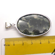 Load image into Gallery viewer, Moss Agate l Pendant | 925 Sterling Silver | Quality Setting | Verdant organic looking inclusions of vivid green Chlorite in Clear Quartz | Balance the Branches in your Path | Clear Lungs | Strengthen Nervous system | Genuine gems from Crystal Heart Melbourne Australia since 1986