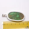 Variscite Pendant | Oval Cabochon | 925 Sterling Silver | Intense Green Australian Stone | Empowerment Focus Overcome Limitations | Gemini Scorpio Taurus | Genuine Gems from Crystal Heart Melbourne Australia since 1986