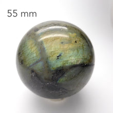 Load image into Gallery viewer, Labradorite Crystal  Sphere | 50, 55 mm | Blue Flash | Genuine Gems from Crystal Heart Melbourne Australia since 1986