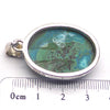 Chrysocolla in Malachite | Beautiful Scenic Piece | Blue Rivers flowing through green forests | 925 Sterling Silver | Communication | Connection | relaxed healing | Genuine Gems from Crystal Heart Melbourne  since 1986
