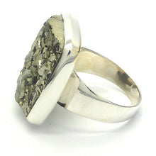 Load image into Gallery viewer, Peruvian Pyrites Ring, 925 Silver, g3