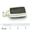 Lovely Cobaltoan or Cobalt Calcite Pendant | Natural Uncut Cluster | Square | Strong 925 Sterling Silver setting with open back | Perfect crystals | Pink Heart Healing colour | 925 Sterling Silver | Congo | Genuine Gems from Crystal Heart Melbourne Australia since 1986