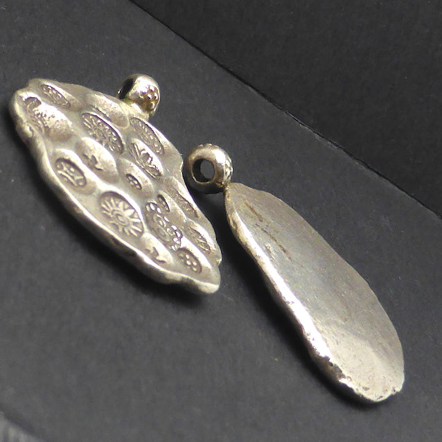 Karen Hill Tribe Silver Pendant | 99% pure Silver | Authentic traditional design and craftsmanship | Crystal Heart Melbourne Australia since 1986