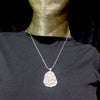Karen Hill Tribe Silver Pendant | 99% pure Silver | Authentic traditional design and craftsmanship | Crystal Heart Melbourne Australia since 1986