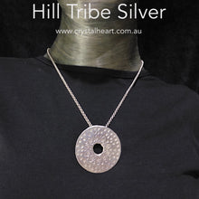Load image into Gallery viewer, Karen Hill Tribe Silver Pendant | 99% pure Silver | Authentic traditional design and craftsmanship | Crystal Heart Melbourne Australia since 1986