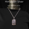 Himalayan Pendant | 925 Sterling Silver Wire Wrap | Diamond Shape | Heavy | Authentic traditional design and craftsmanship | Crystal Heart Melbourne Australia since 1986
