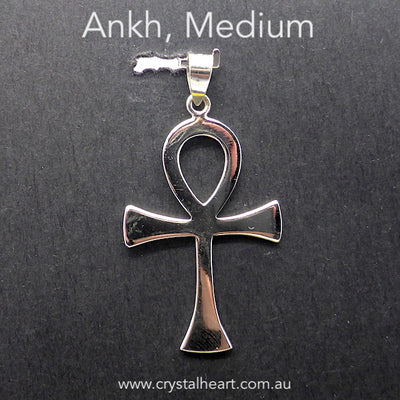 Ankh Pendant, Ancient Egypt, 925 Silver, Small