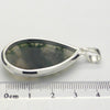 Moss Agate l Pendant | 925 Sterling Silver | Quality Setting | Verdant organic looking inclusions of vivid green Chlorite in Clear Quartz | Balance the Branches in your Path | Clear Lungs | Strengthen Nervous system | Genuine gems from Crystal Heart Melbourne Australia since 1986