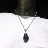 Moss Agate l Pendant | 925 Sterling Silver | Quality Setting | Verdant organic looking inclusions of vivid green Chlorite in Clear Quartz | Balance the Branches in your Path | Clear Lungs | Strengthen Nervous system | Genuine gems from Crystal Heart Melbourne Australia since 1986