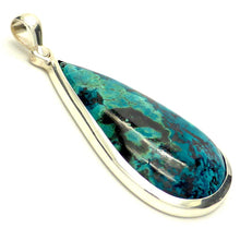 Load image into Gallery viewer, Chrysocolla and Azurite | Large Pendant | Beautiful Scenic Piece | 925 Sterling Silver | Communication | Connection | relaxed healing | Genuine Gems from Crystal Heart Melbourne  since 1986