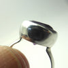 Brazilian Amethyst Ring | Faceted Round | AAA Grade | Beautiful deep violet flame purple | 925 Sterling silver | US size 7.65 | AUS N | Genuine Gems from Crystal Heart Melbourne Australia since 1986