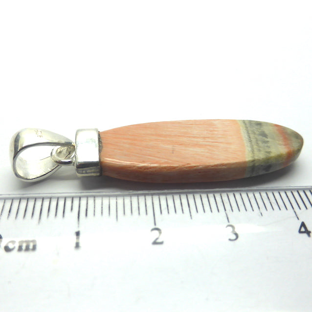 Celestobarite Pendant | rare |  Oval cabochon | 925 Sterling Silver Cap | Open Back | Shaman Stone | Connect Heaven and Earth | Heart and Crown | Healing and guidance on your path | Genuine Gems from Crystal Heart Melbourne Australia since 1986