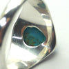 Turquoise Ring Arizona, Sleeping Beauty Mine | 925 Sterling Silver | US Size 10 |  AUS Size T 1/2 | Raw Nugget | Robin's Egg Blue | Quality Besel Setting | open back  | Genuine Gems from Crystal Heart Melbourne since 1986