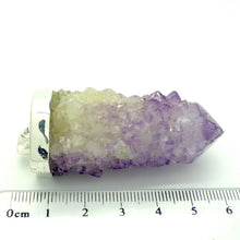 Load image into Gallery viewer, Spirit Quartz Pendant | 925 Sterling Silver cap | Grounding and empowerment | Shaman Stone | Bridge the worlds | Empowering | Amethyst Cactus quartz | Genuine Gemstones from Crystal Heart Melbourne since 1986