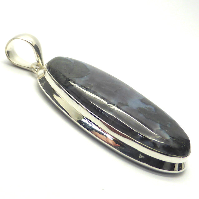 Mystic Merlinite Pendant | Oval Cabochon | 925 Sterling Silver | Psychic Power | Delve into your inner core | Genuine gems from Crystal Heart Melbourne Australia since 1986